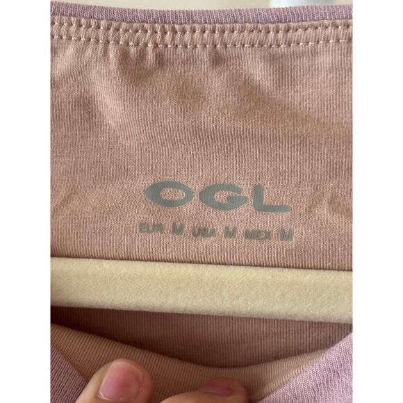 NWT OGL Lilac Mist Modern Side Ruched Boatneck Brami Top - M Effortless Chic - Picture 7 of 7